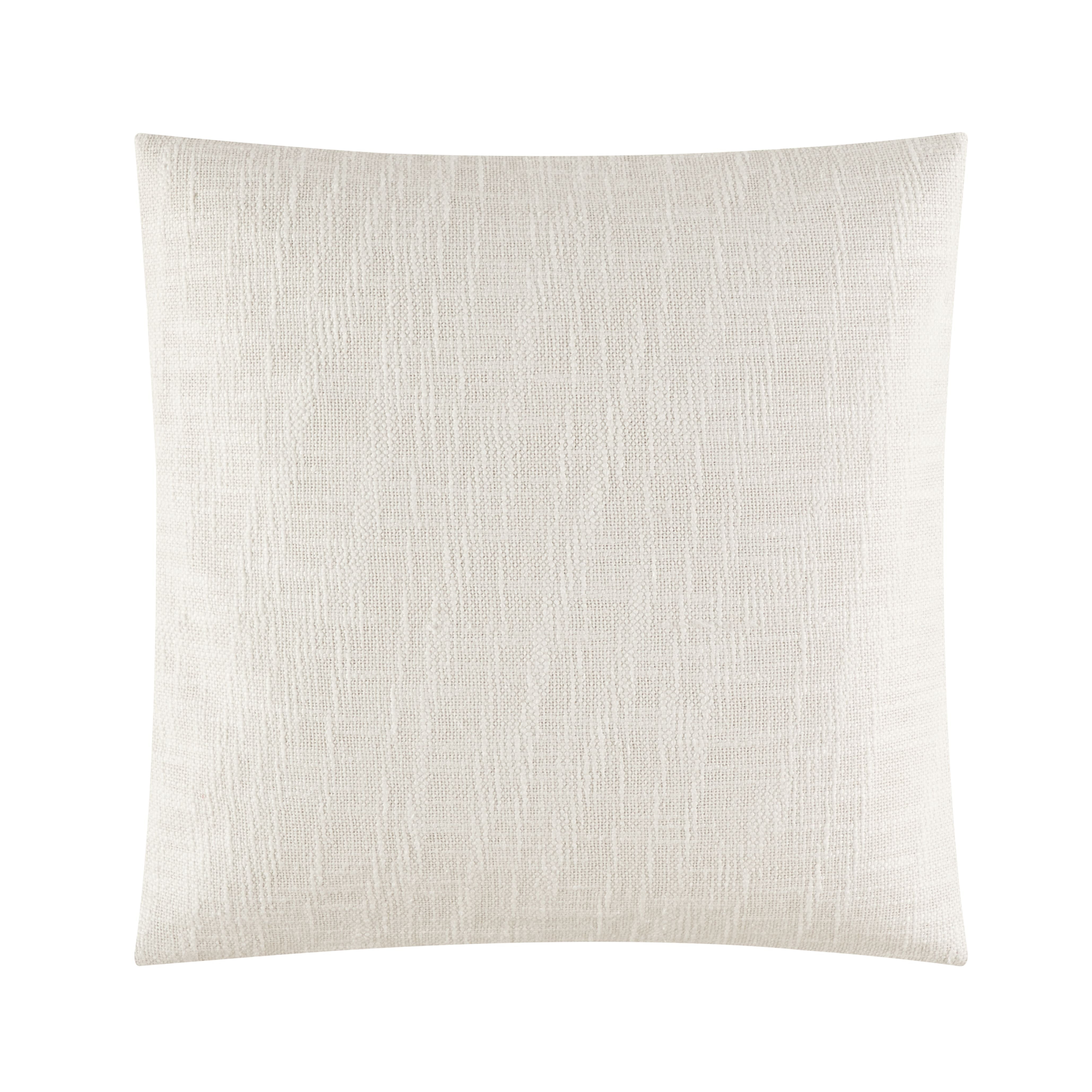 (2 pack) Mainstays Curved Geo Decorative Pillow for Adults, 18" x 18" Red