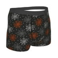 thumbnail image 4 of Uemuo Spider Web Pattern Men's Boxer Briefs,Trunk Anti-Chafing,Comfortable, Durable, and Stylish Underwear-, 4 of 9