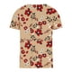 thumbnail image 5 of Fiudx Ofertas y Liquidaciones Blusa Informal de Manga Larga con Estampado Cómodo y Botones para Mujer, 5 of 5
