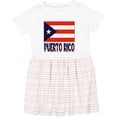 thumbnail image 3 of Inktastic Puerto Rico Flag & Name Girls Toddler Dress, 3 of 5