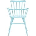 thumbnail image 3 of SAFAVIEH Clifton Outdoor Patio Arm Chair, Baby Blue, Set of 2, 3 of 11