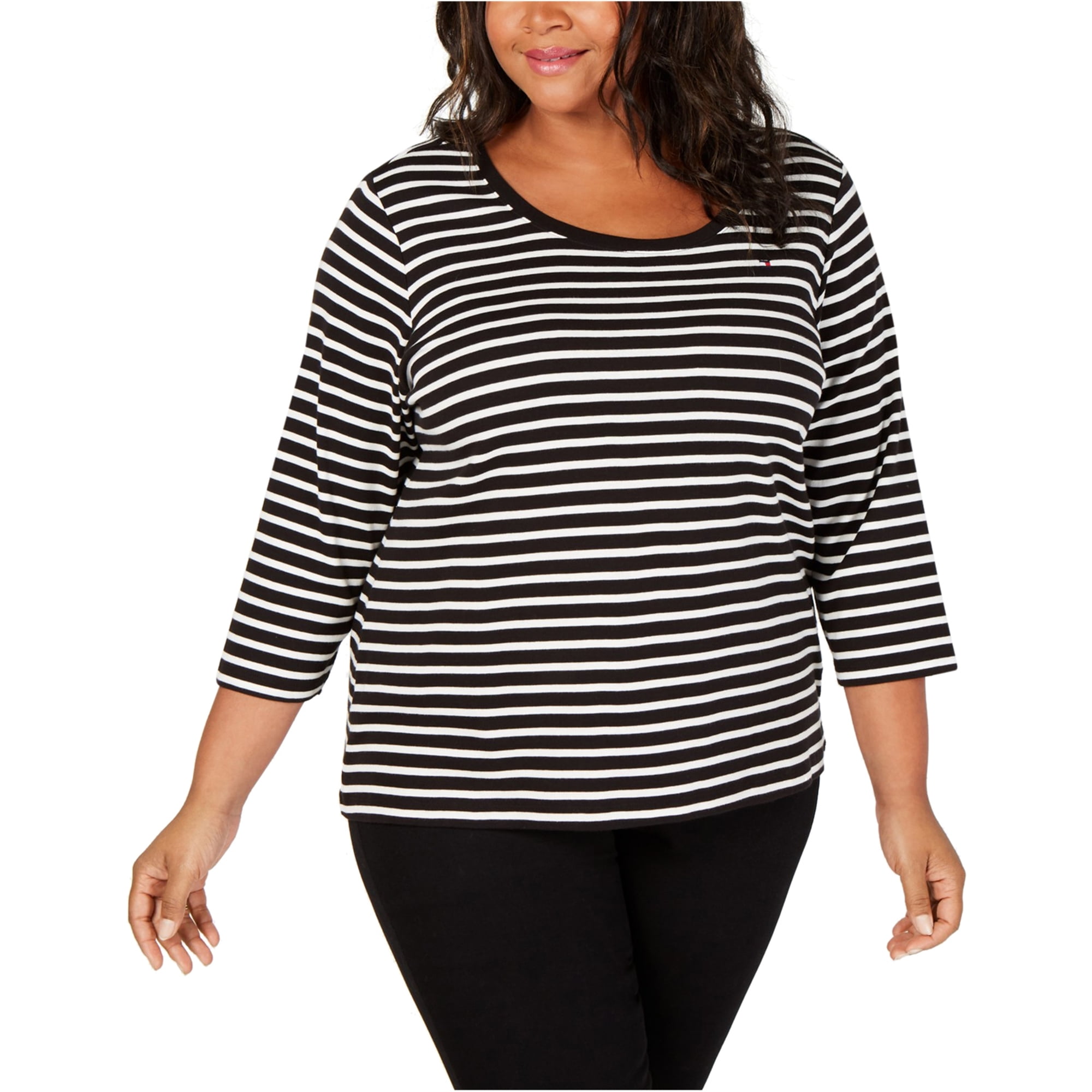 tommy hilfiger women's striped t shirt