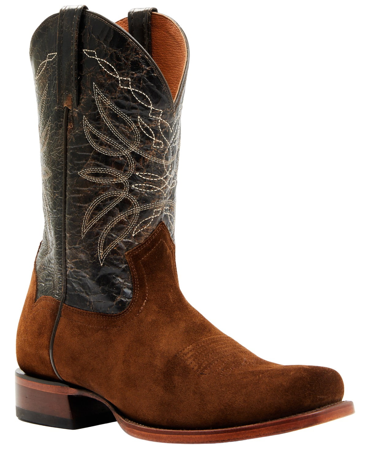 Moonshine Spirit Men's Pancho Roughout Western Boot Square Toe