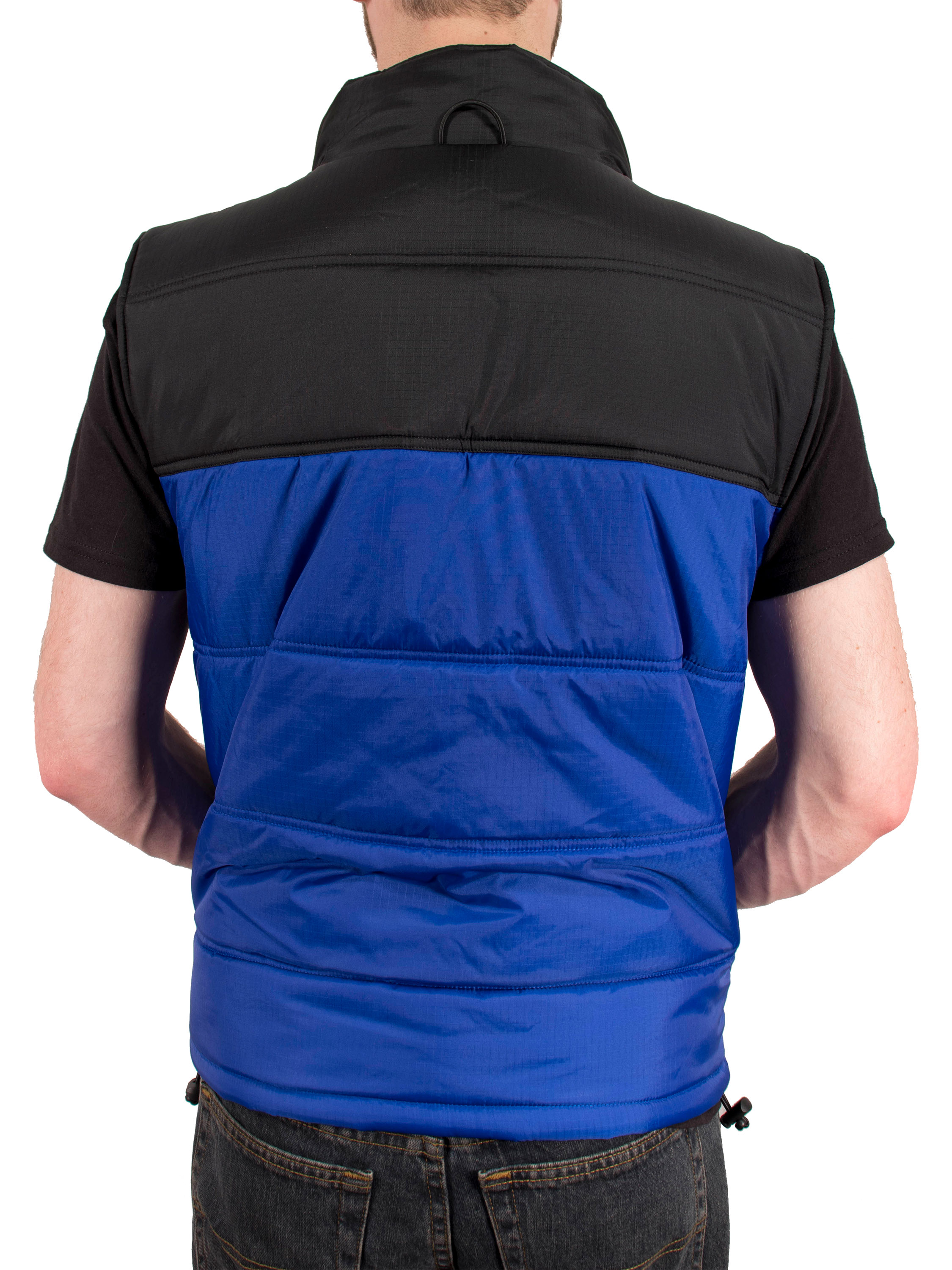 Freeze Defense Warm Men's 3in1 Winter Jacket Coat Parka & Vest (Small, Blue) - image 9 of 10