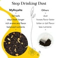 thumbnail image 5 of MyRoyalte Citrus Delight Organic Black Tea, Loose Leaf Tea Blend of Citrus and Chocolate Aroma, 5 oz, 5 of 6