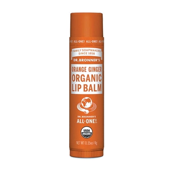 Dr. Bronner's - Orange Ginger Organic Lip Balm, 4.4ml