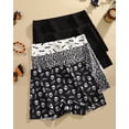 thumbnail image 3 of Finetoo Halloween Boxer Underwear For Women Seamless Boyshorts Panties Full Coverage Soft Stretch Boxer Briefs Ladies 5 Packs, 3 of 6