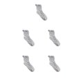 thumbnail image 1 of Guardurnaity Cake Sock Coral Fleece Calcetería Acogedor estilo japonés Pies Accesorios Candy Ropa de mujer Moda Dormir Gris claro Gris claro 5piezas, 1 of 6