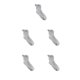thumbnail image 1 of Minnieouse Calcetines para tartas, calcetines de lana Coral, regalo de Navidad cálido y esponjoso, coloridos accesorios para pies de estilo japonés, suelo Gris claro 5piezas, 1 of 6