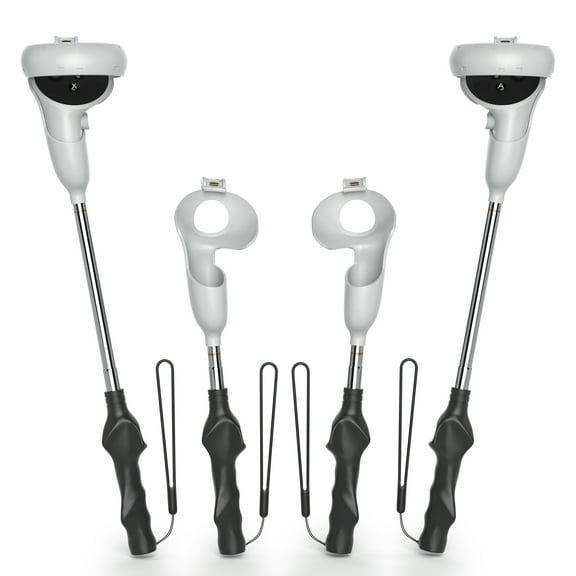 X-super Home Long Arms for Gorilla Tag VR Extendable & Ergonomic Controller Accessories for Meta Quest 2