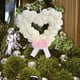 thumbnail image 3 of Corona artificial, en forma de corazón con lazo, guirnalda de rosas colgante, guirnalda artificial para decoración de pared de boda, fiesta en casa, 3 of 8