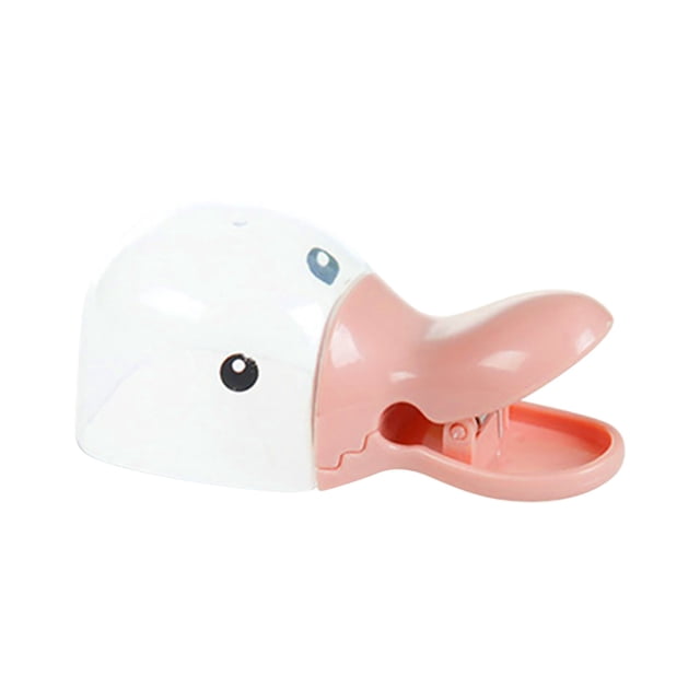 2 In 1 Pet Shaped Feeding Shovel For Dog Cat Package Seal Clip Cute Small Spoon