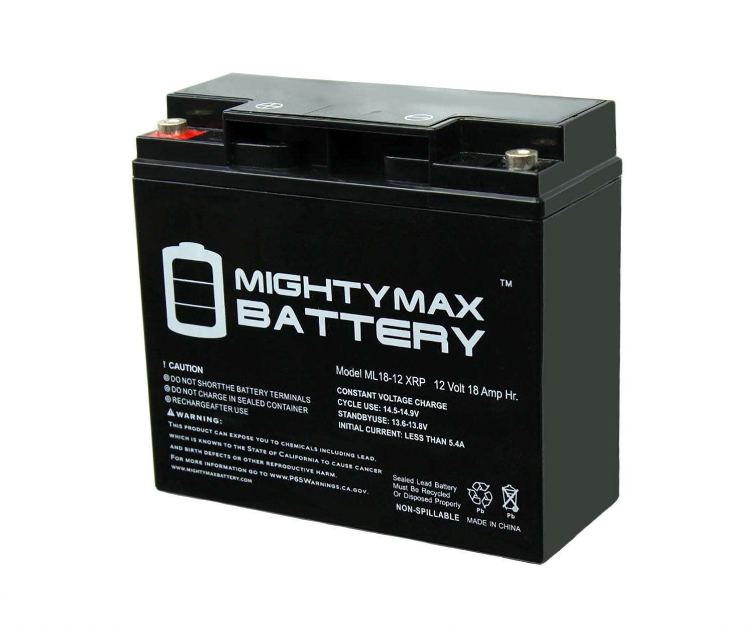 12V 18AH SLA Battery for Briggs Stratton 7000 Watt Generator Walmart