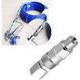 thumbnail image 1 of Accesorios de Acoplador de Aerógrafo Profesional esquí Conector de Manguera 1/4'' Junta Giratoria Acero Inoxidable, 1 of 5