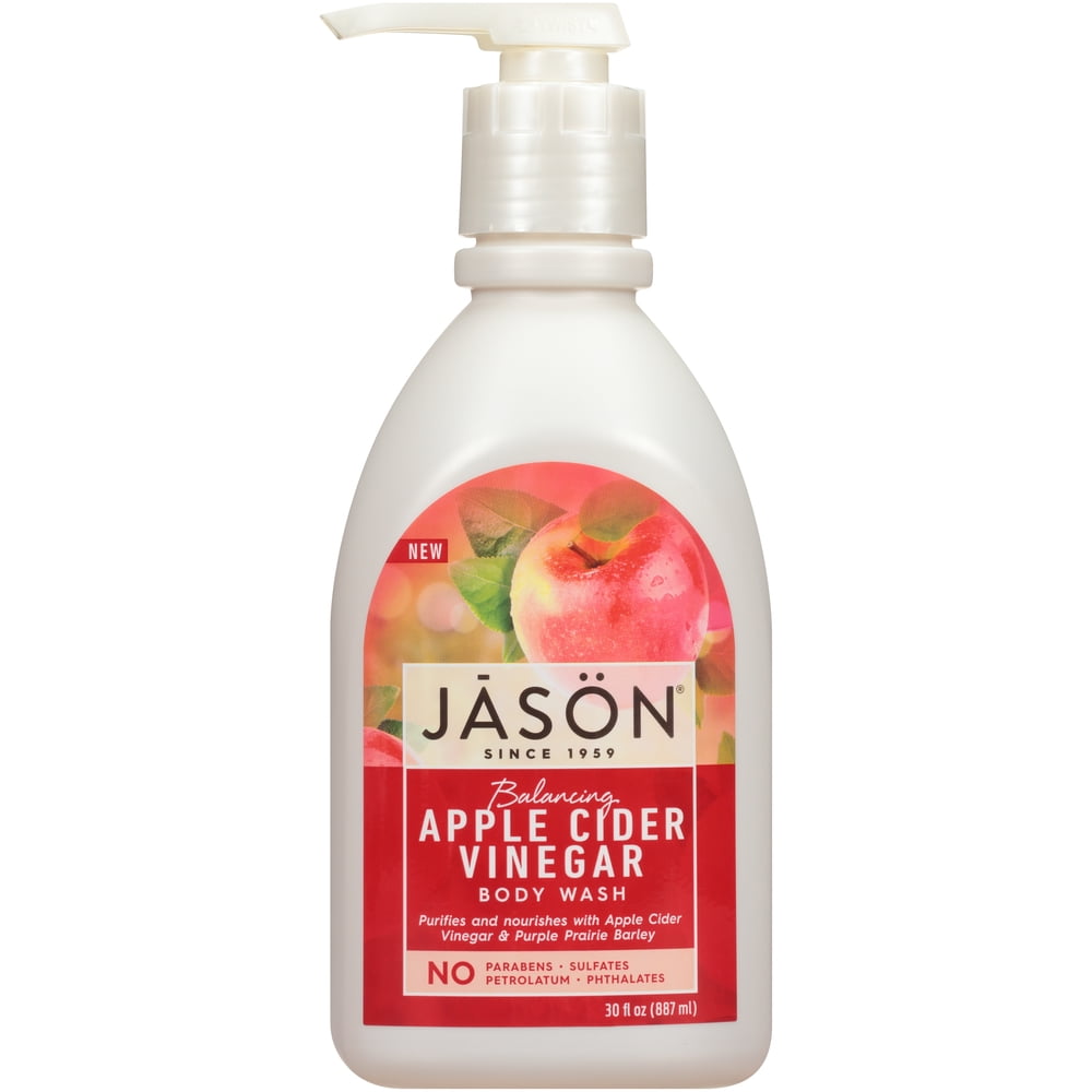 JASON Balancing Apple Cider Vinegar Body Wash, 30 fl. oz.