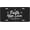 A-24, variant on Vanity Plate Cover, Faith Hope Love Style Novelty Car Tag, Aluminum, 6 x 12 Inch