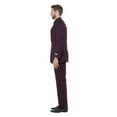 thumbnail image 2 of Plum Men's 2pc Suit Slim-Fit w/ Pick Stitch, 2 of 4