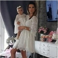 thumbnail image 1 of Vêtements Maman et Moi Robe Bohème en Dentelle Mère Fille, 1 of 5
