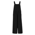 thumbnail image 3 of Jumpsuit Girl Wide Leg Jumpsuit Baggy Overalls Kids Casual Sleeveless Romper Clothes for Kids 7-8 Years, 3 of 5