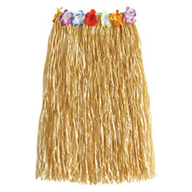 TB&W Grass Skirt Suit Practical Supplies Hawaiian Costume for Theme Party  Performance 