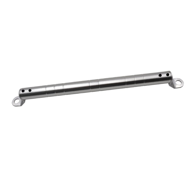 Barra transversal para motocicleta, manillar duradero para motocicleta con palanca reforzada Blanco Cola Barra transversal extendida