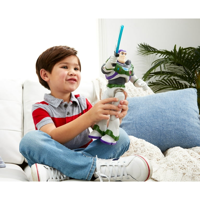 Figurine parlante Buzz l'éclair DISNEY MATTEL Toy Story Pixar sons