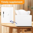 thumbnail image 4 of Countertop Paper Towel Dispenser Visual Hand Towel Dispenser with Side Clear Window Waterproof Countertop Paper Towel Holder Dispenser Practical Napkin Dispenser for Home Hotel, 4 of 10