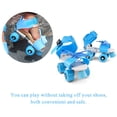 thumbnail image 5 of Xirurus Adjustable Kids Roller Skates – Double‑Wheel, Non‑Slip Brakes, Size 18‑23 cm, Perfect for Beginner Boys & Girls, 5 of 8