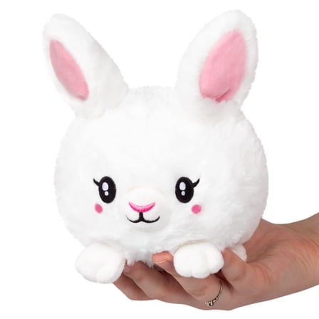 Squishable / Snugglemi Snackers Fluffy Bunny - White 5" Plush