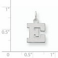 thumbnail image 3 of Sterling Silver Small Block Initial E Charm, 3 of 3