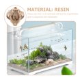 thumbnail image 2 of Cat Skeleton Resin Animal Fortune Cat Skull Model Figurine Aquarium Fish Tank Landscape Decoration, 2 of 5