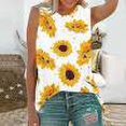 thumbnail image 1 of Mode Femmes Impression Décontractée V-Cou Manches Courtes T-shirt en Vrac Tops Floral Print Femmes Tops Femmes Manches Courtes Tops Femmes, 1 of 4