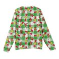 thumbnail image 4 of Funny Christmas Tshirts Men Male Ugly Christmas Sweater Light Green S, 4 of 4