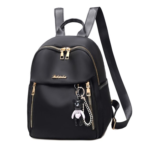 Mochila De moda multifuncional para mujer, bolso antirrobo de diseñador de lujo, mochila de viaje con colgante de oso, mochilas escolares para adolescentes y niñas Fivean unisex