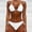 White, variant on Bikini Sets Bathing Suit Two Piece Push Up Tankini Sets Plus Size Beachwear Swimsuit Bikini Womens Swimsuits Micro Bikini White L(Clearance Sales)