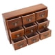 thumbnail image 3 of Cajón vintage Sailing Caja de almacenamiento de escritorio de madera de múltiples capas 504201, 3 of 10