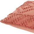 thumbnail image 3 of Merdo MDO-008 18"H x 18"W Square Pillow Cover in Coral, 3 of 5