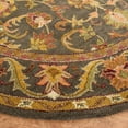 thumbnail image 3 of SAFAVIEH Antiquity Carmella Oriental Wool Area Rug, Green/Gold, 8' x 8' Round, 3 of 10