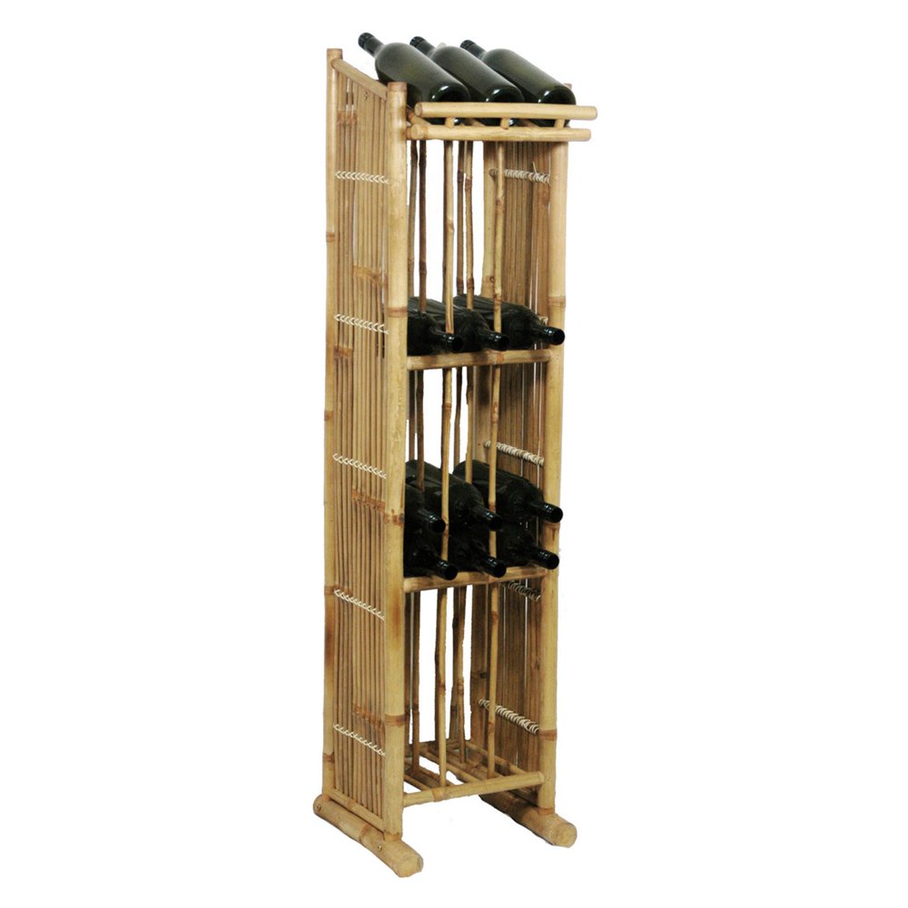 Bamboo54 KD Wine Rack Tower