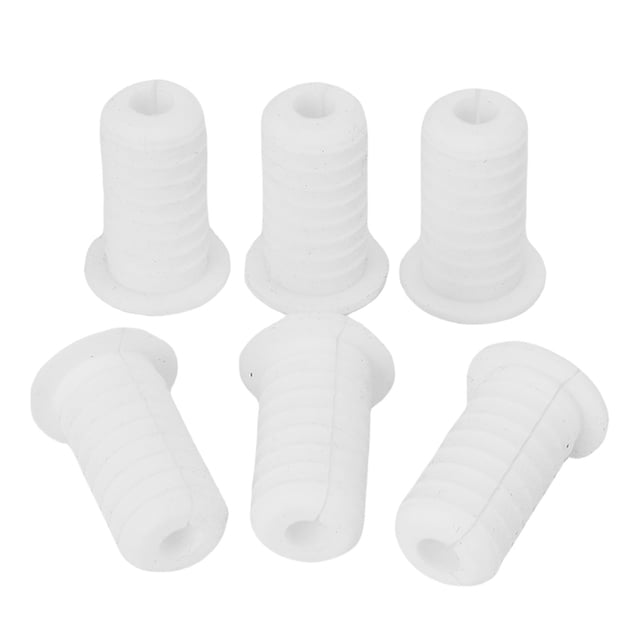 6 PCS Cable Routing Kit, Satellite Cable Grommet Set Rubber Grommet 7mm Hole Diameter 3/4in Outer Diameter Wall Grommet Wall Cable Pass Through for Projects Or Repairs