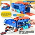 Dinosaur Storage Truck Toy Swallowing Metal Car Transform into Stomping