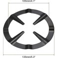 thumbnail image 2 of Cast Iron Gas Stove Cooker Plate Reducer Ring Coffee Pot Holder Shelve Support Stand For Coffee Pot Banmo, 2 of 4