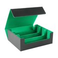 thumbnail image 4 of Ximing Deck Card Case Collectible Game Card Box Holds 1800 Cards for Baseball Cards Green, 4 of 9