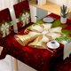 thumbnail image 3 of para navideña, para sillas de comedor, impermeables, para sillas de Papá Noel lavables, mantelería navideña pa B Macarena Manteles, 3 of 5