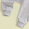 thumbnail image 5 of HCNTES Baby Boy Winter Clothes Baby Toddler Boys Fall Clothing Set 0 6 12 18 24 Months 2T 3T 4T Letter Tractor Print Long Sleeve Round Neck Tops Drawstring Pocket Long Pants 2-Piece Outfits, 5 of 6