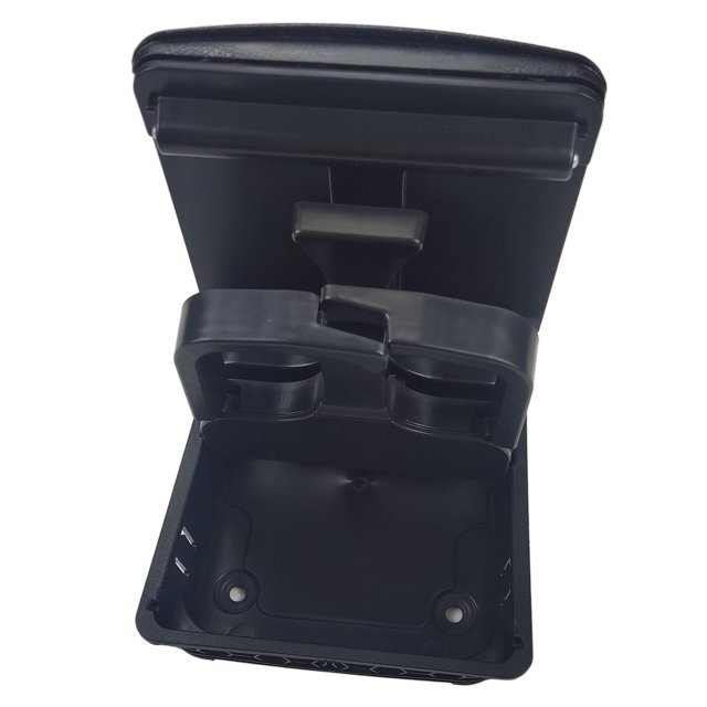 Soporte para bebidas con reposabrazos trasero de consola Central, soporte para bebidas con reposabrazos de asiento trasero, para Golf MK6 08-13, Macarena Soporte para bebidas con reposabrazos