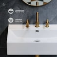 thumbnail image 4 of Claire 24" Rectangle Wall-Mount Bathroom Sink with 8" Widespread Holes, 4 of 12