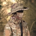 thumbnail image 3 of HuangHuanChen Bucket Hat for Men with Covering Outdoor UPF50+ Mesh Sun Hat Wide Brim Fishing Hat with Neck Flap Sun Hat for Men Women Fishmen Hat I One Size, 3 of 4