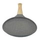 thumbnail image 4 of Frying Pan Flat Bottom Even Heating Stick Free Cooking Kitchenware with Handle for Food 24cm / 9.45in, 4 of 5