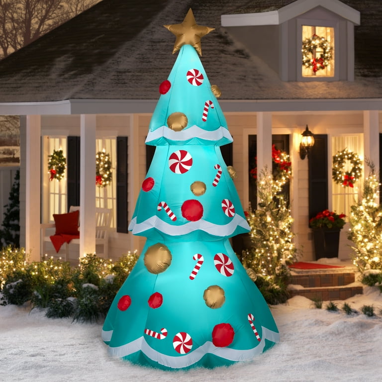 10 foot store inflatable christmas tree